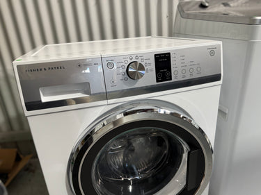 Factory second Fisher & Paykel 8kg Front Loader Washing Machine Model: WH8060J3 - Second Hand Appliances Geebung